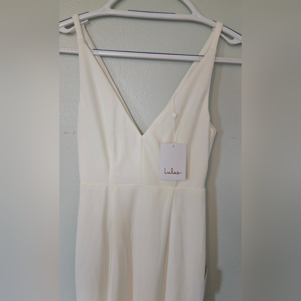 Lulus | NWT White Mermaid Gown Size XS - Picture 5 of 7
